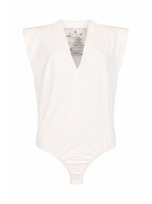 The Popeline Body in cotone Patrizia Pepe | 8C0828 A391W146